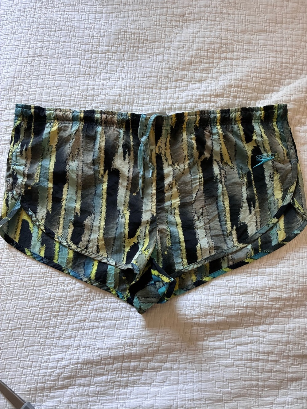 Vintage Men’s Speedo Patterned Swim Trunks